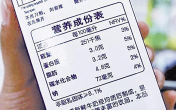 广宗食品营养标签检测